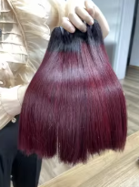 Ombre Burgundy