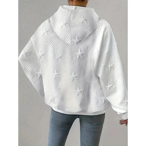 Sweat à capuche pour homme imprimé bouffant de haute qualité 100% coton pull surdimensionné brodé Streetwear pour - Product Image 3