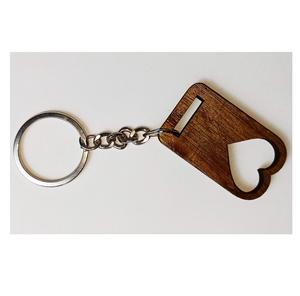 Nouveau porte-clés en bois créatif prix d'usine de gros porte-clés promotionnel logo gravé à un prix abordable - Product Image 4