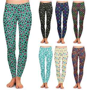 กางเกงขาสั้นเอวสูงแฟชั่นผู้หญิงพิมพ์ลายสำหรับฤดูใบไม้ร่วงและฤดูหนาวกางเกงระบายอากาศ - Product Image 1