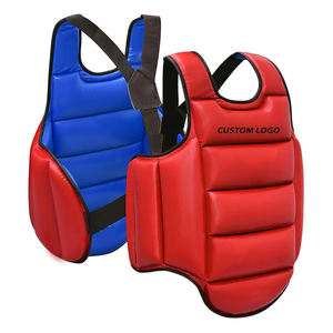Protections de poitrine légères, durables, personnalisables, de haute qualité pour la pratique du MMA, de la boxe, du kickboxing, des arts martiaux, entraînement en PVC - Product Image 1