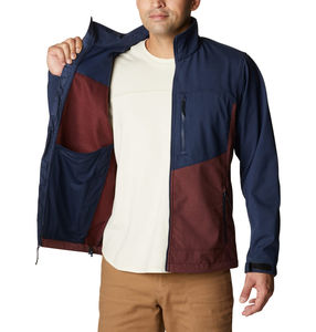 Vestes softshell légères pour hommes, imperméables, décontractées pour l'automne, coupe-vent matelassées, fermeture éclair intégrale, coupe-vent - Product Image 5