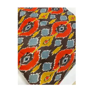 Tela de algodón bordada de excelente calidad sostenible para confección de camisas y blusas - Product Image 1