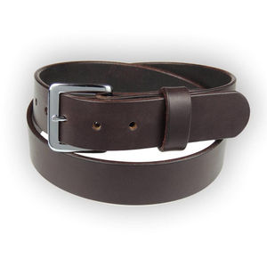 High Quality Custom Logo Leather <b>Belt</b> Custom Cow Hide Casual <b>Dress</b> <b>Belt</b> <b>for</b> Men with Copper Buckle-Eco-Friendly & Durable - Product Image 6