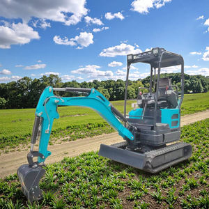 高効率ZNW 12ミニショベル、13回転/分スイング、1200mm掘削深度。 長時間の造園作業のための全地形対応トラック - Product Image 1