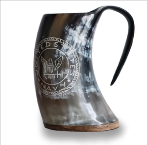 Jarra de cuerno de búfalo grande perfecta para cerveza, cerveza e hidromiel, taza Lager de cerveza, taza de cuerno vikingo para beber nórdico de Búfalo, venta al por mayor - Product Image 5
