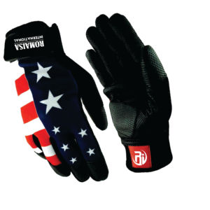 Vente chaude Personnalisé Adultes Baseball Softball Gants De Frappeur 100% Polyester Crochet Boucle Fermeture Confortable Léger Respirant - Product Image 6
