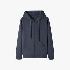 Casual Wear Custom Made 100%Cotton Heavyweight Oversize <b>Full</b> <b>Zip</b> <b>Up</b> <b>Hoodie</b> for Men's Solid Pattern Wholesale Price Bulk Quantity - Product Image 3