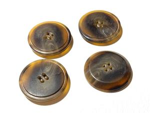 Botones de Cuerno de Búfalo Natural al por Mayor, Acabados y Coloridos para Accesorios de Ropa, Alta Calidad - Product Image 2