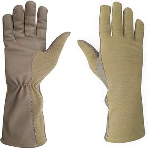 Gants de vol d'hiver avec Nomex et paumes en cuir Gants de pilote à écran tactile du Pakistan pour la conduite en plein air - Product Image 3