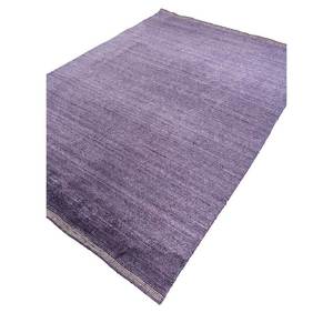 Alfombras de Bambú y Seda Hechas a Mano, Color Azul Base, 10 mm de Grosor, Rectangulares, de Viscosa y Poliéster para Uso Doméstico, para Sala de Estar y Dormitorio-HBS-08 - Product Image 2