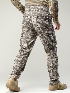 กางเกงขายาวแบบสปอร์ตสำหรับล่าสัตว์ เดินป่า กิจกรรมกลางแจ้ง ตั้งแคมป์ ท่องเที่ยว น้ำหนักเบา ระบายอากาศได้ดี ผ้า softshell มี 6 กระเป๋า - Product Image 4