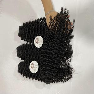 100% Virgin Raw Vietnamese <b>Human</b> <b>Hair</b> Kinky Curly Bundles Extensions Unprocessed <b>Hair</b> <b>Wigs</b> for Black Woman - Product Image 5