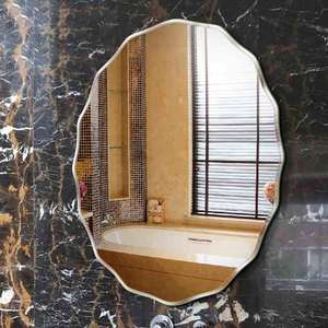 Miroir mural de meilleure qualité pour chambre à coucher, forme ovale, décoration pleine longueur, grands miroirs, design personnalisé disponible - Product Image 2