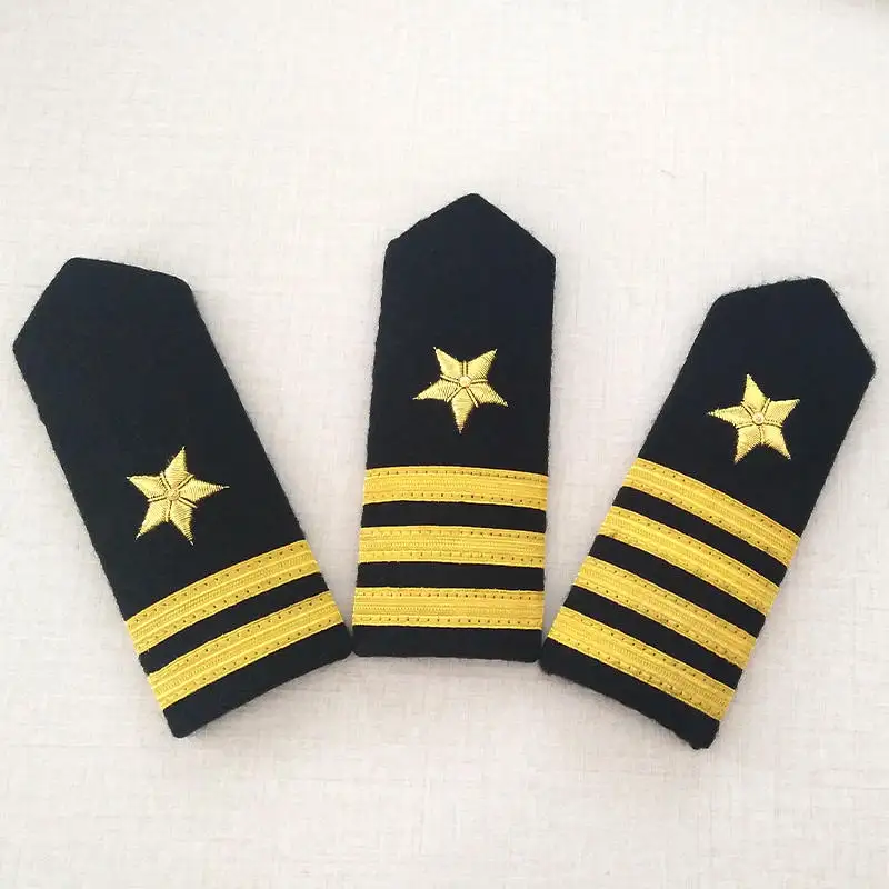 Bordas de ombro uniformes Epaulettes Bordas de ombro para oficial cerimonial Bordas de ombro 2024