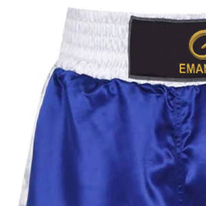 Pantalones Cortos de MMA de Primera Calidad, Cintura Elástica, Satén, Opciones de Talla Personalizada, Estilo Urbano, Hasta la Rodilla, Ropa de Lucha para Hombre - Product Image 5