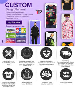 ชุดผ้าฝ้าย100% สำหรับผู้ชายชุดผ้ามีฮู้ดสำหรับซักแบบไม่เป็นกรดแฟชั่นงานปักตามสั่ง - Product Image 6