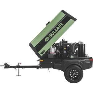 Compresor de Aire Portátil Diésel en Oferta, 185 CFM, 49 HP, Listo para Envío - Product Image 2