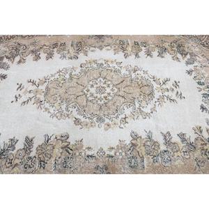 Grand tapis turc vintage 5,9x8,2 pi (179x249 cm), tapis camouflage marron - Product Image 5