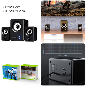 Altavoz con Cable Digitalome SPA-90 de 5W de Potencia con Control Remoto, Combo de Altavoz y Micrófono para Computadora - Product Image 4