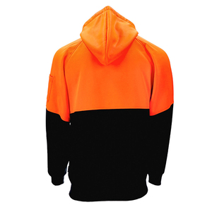 เสื้อฮู้ด280gsm สะท้อนแสงมีฮู้ดสำหรับผู้ชายเสื้อมีฮู้ดสะท้อนแสงสีเขียวเรืองแสงสีส้มโลโก้ออกแบบได้ตามต้องการ - Product Image 3