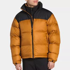 2023 hommes haute qualité 100% Polyester bulle manteau veste support chauffé bouffant Style longue plaine teint multi-couleurs hiver toile - Product Image 4