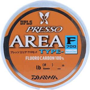 Ligne de pêche DAIWA PRESSO Area Type-F 100m (Numéro : 0.3/0.4/0.5/0.6/0.8/0.9/1) - Product Image 1
