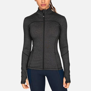 Veste de sport 2026 pour femme, coupe-vent à manches longues, idéale pour le yoga, la course et le fitness - Product Image 1