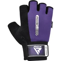 Guantes de Fitness de medio dedo morados personalizables para entrenamiento de gimnasia y levantamiento de pesas Guantes de ejercicio de entrenamiento acolchados de Gel de alta calidad