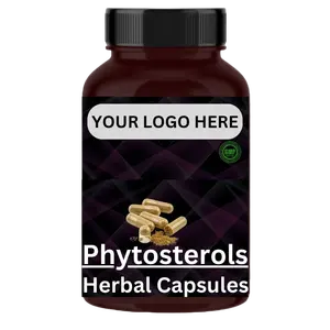Cápsulas herbales de fitoesteroles: reducción del colesterol, personalización natural disponible, etiquetado privado