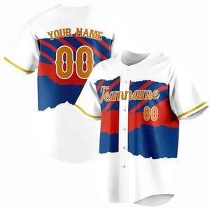Factory Custom Printing Adult Basketball Uniform Sublimation Breathable Moisture Wicking 100% Polyester OEM Full Button Shirts - Product Image 2