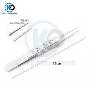Meilleure vente d'instruments chirurgicaux ophtalmiques en acier inoxydable, pince à capsules de Corydon en titane de KAHLU orthopédique - Product Image 3