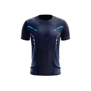 เสื้อยืดแขนสั้นพิมพ์ลายพิมพ์ซับลิเมชันสีโพลีเอสเตอร์100พิมพ์ลายซับลิเมชัน - Product Image 5