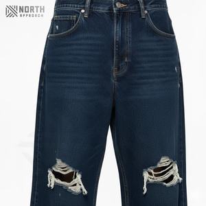 Fundas de Cojín de Mezclilla de Alta Calidad, Estilo Vintage Informal, Venta al por Mayor, Jeans Casuales para Hombre, Jeans Holgados, Jeans para Hombre - Product Image 1