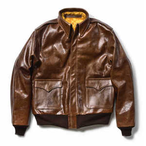 Chaqueta de lona y cuero estilo universitario de invierno con cuello alto y cierre de cremallera de cuero personalizable - Product Image 1