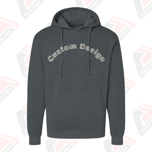 เสื้อฮู้ดสวมหัวปักเลื่อมลายกรดซักปรับแต่งได้ผ้าคอตตอนคุณภาพสูงเป็นมิตรกับสิ่งแวดล้อมสำหรับผู้ชายผู้หญิงขนาดใหญ่พิเศษสำหรับฤดูหนาวออกแบบได้ตามต้องการ - Product Image 1