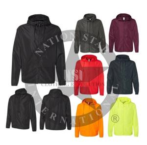 Chaqueta cortavientos personalizada con capucha nueva llegada chaqueta cortavientos impermeable con media cremallera personalizada para mujer chaqueta cortavientos recortada - Product Image 4