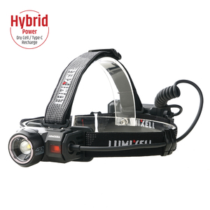 Linterna de Bolsillo LED Híbrida de 800 Lúmenes, Portátil, Resistente al Agua IP55, Haz Ajustable, Recargable, Linterna Frontal para Camping, 180° Dual - Product Image 2