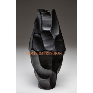 Nouveau dessus de table et revêtement de sol en cuivre poli brillant et moderne Vases et pots à fleurs décoratifs Vases à fleurs naturels classiques - Product Image 2