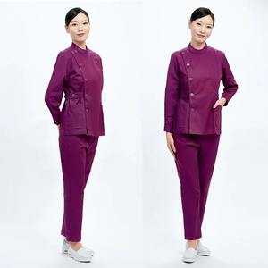 2024 nuevo estilo calidad Hospital enfermera uniforme diseños impresos de moda logotipo hecho a medida traje para mujeres - Product Image 2