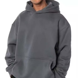 Ropa de hombre sudaderas con capucha al por mayor logotipo personalizado de alta calidad francés Terry pulóver Sudadera con capucha fabricantes lavado ácido - Product Image 2