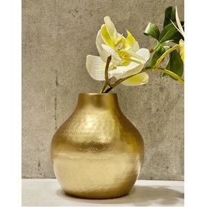 Luxury Handmade Metal Flower <b>Vase</b> Stylish Coastal for Wedding Tabletop Living Room Office Desktop Decor for Flowers Holder - Product Image 5