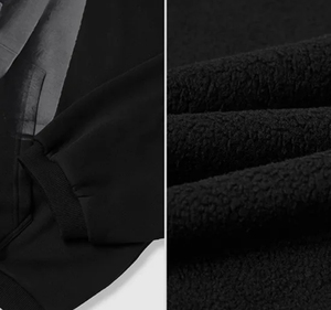 Sweat-shirt à capuche personnalisé pour hommes, imprimé et doublé de polaire, Streetwear, sweat à capuche décontracté avec service OEM - Product Image 6