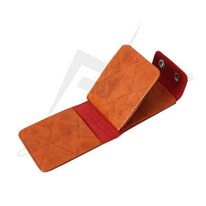 Cartera de Cuero para Hombre, Tarjetero, Billetera, Portamonedas, Estilo Bifold, Seguro para Billetes de $100 USD, Color y Logotipo Personalizables, Duradera - Product Image 6