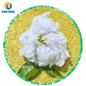 100% tái sinh <span class=keywords><strong>Polyester</strong></span> STAPLE sợi hcns 15D x 32/51/64 mét Việt Nam giá tốt nhất ISO, Oeko & Grs chứng nhận - Product Image 2