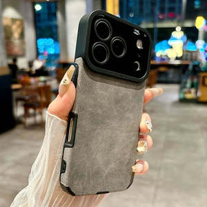 New Arrival Shanshui Magnetic Sublimation Blank Phone Case for 17 Pro Max Soft TPU White Flower <b>Cartoon</b> Design Unisex - Product Image 1