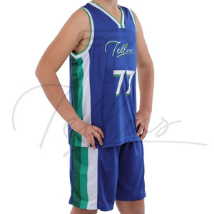 Nuevo Diseño de Uniforme de Baloncesto para Niños, Talla Grande, Transpirable, de Secado Rápido, Sublimado - Product Image 2