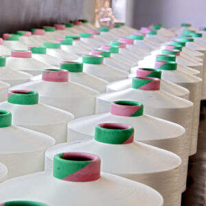 Saanika เส้นด้ายกึ่งทึบสำหรับ150/48เขาเส้นด้ายโพลีเอสเตอร์100% ถักไหมพรม gujarat - Product Image 3