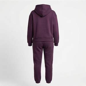 Conjunto Deportivo de Alta Calidad Personalizado para Mujer, 100% Algodón, Diseño Sólido, Ropa Deportiva Informal para Gimnasio, Fitness, Tela de Lona - Product Image 2