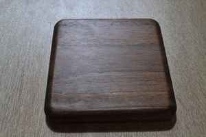 Sous-verres en noyer Sous-verres en bois carrés, Sous-verres en bois pour boissons, Sous-verres pour café - Product Image 2